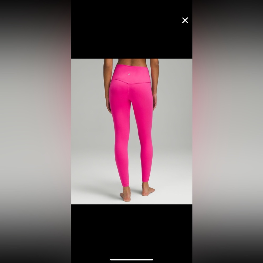 LULULEMON ALIGN LEGGINGS - SONIC PINK